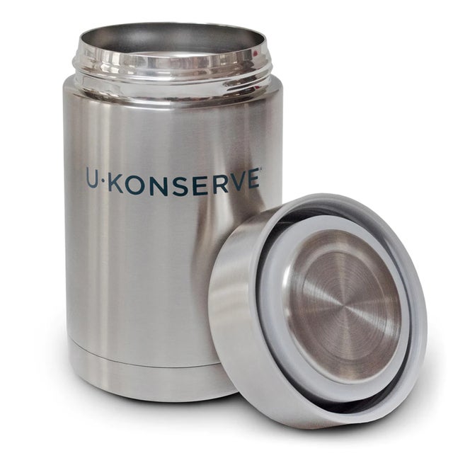 U-Konserve Stainless Steel round Food-Storage Lunch Container 5Oz - Clear  Silico