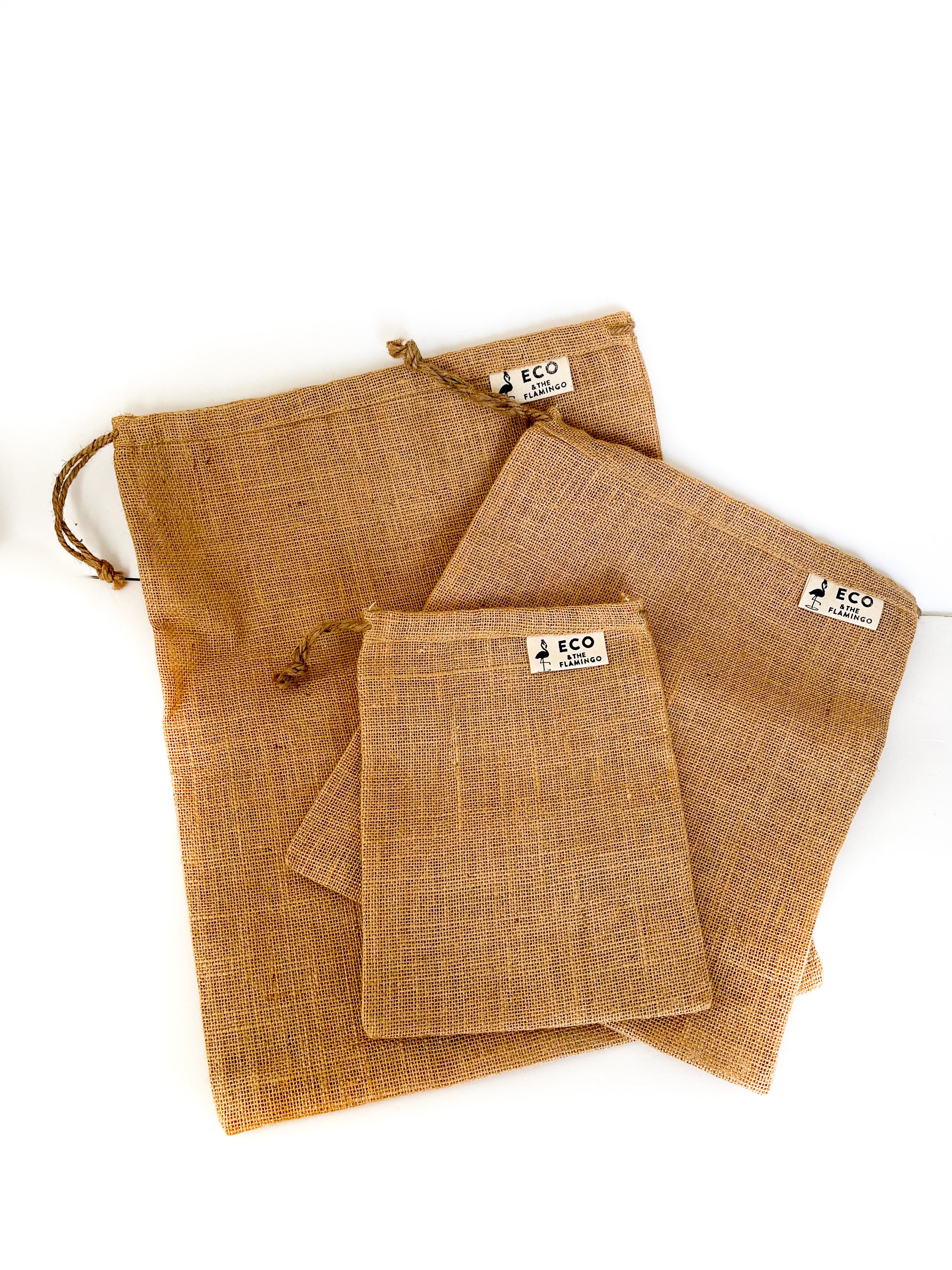 Jute produce bags store